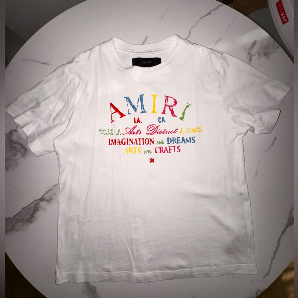 AMIRI Kids Multicolor Graphic Tee